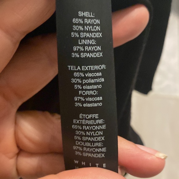 WHBM size 8 pointe jacket. So soft and travels well - Picture 3 of 5